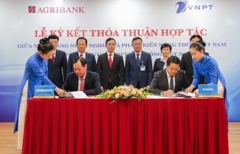 Agribank và Tập đoàn VNPT ký kết Thỏa thuận hợp tác toàn diện