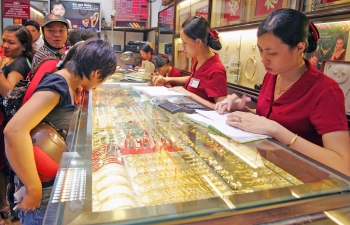 Cập nhật giá vàng 31/8: Vàng SJC theo vàng thế giới tăng giá