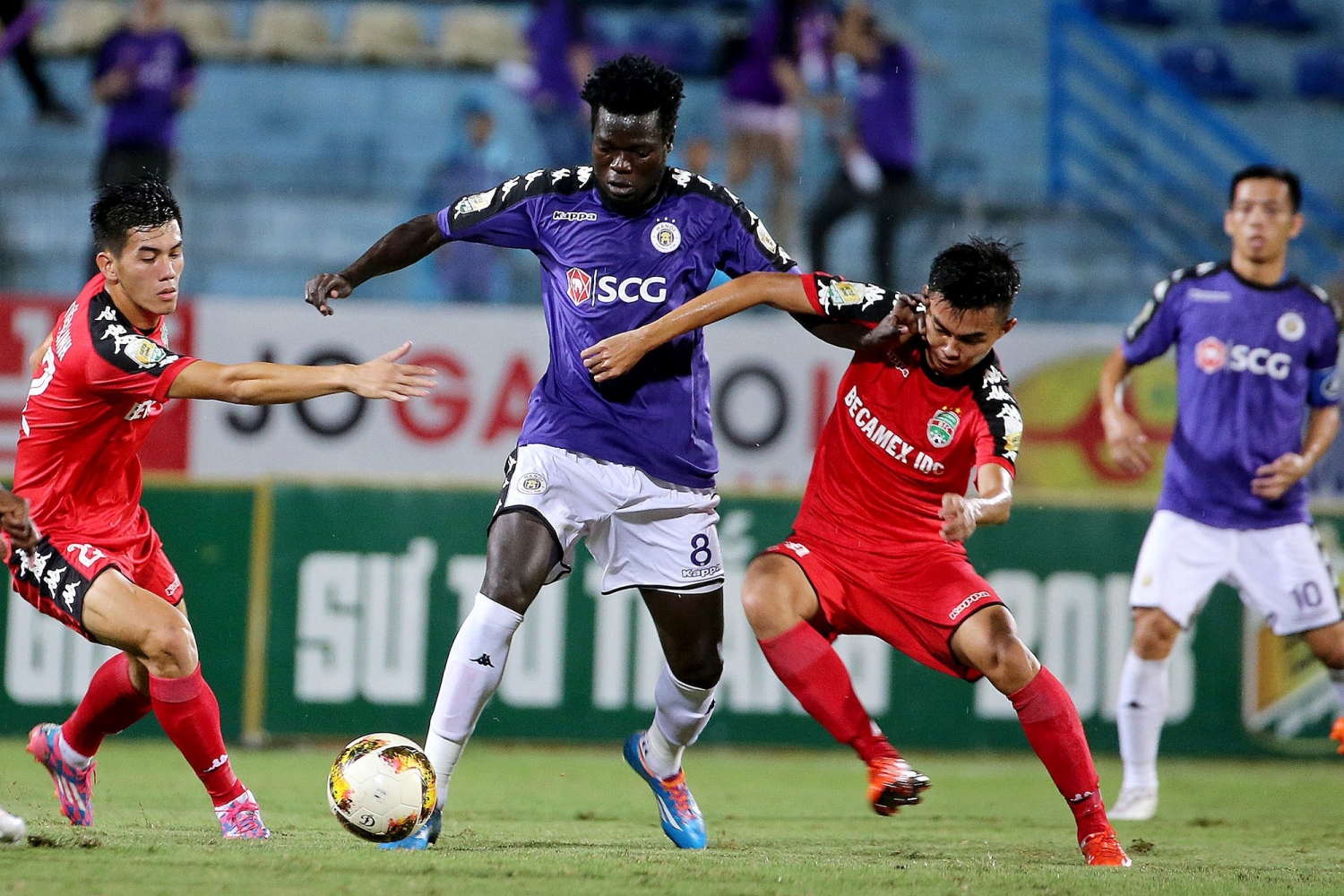Trực tiếp bóng đá Hà Nội FC vs Bình Dương. VTV5 trực tiếp