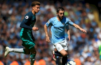 Vòng 2 Ngoại hạng Anh 2019 - 2020: Xem trực tiếp bóng đá Man City vs Tottenham ở đâu?