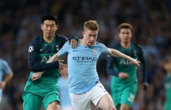 Xem trực tiếp bóng đá Man City vs Tottenham (Ngoại hạng Anh), 23h30 ngày 17/8