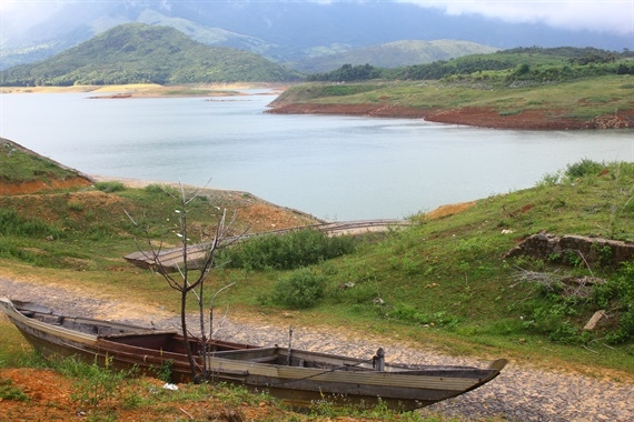 Thủy điện Quảng Trị tạm dừng phát điện do hạn hán