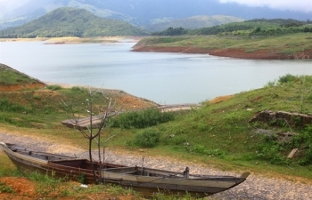 Thủy điện Quảng Trị tạm dừng phát điện do hạn hán