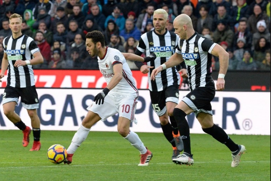 Link xem trực tiếp bóng đá Udinese vs AC Milan (Serie A), 23h ngày 25/8