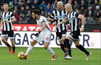 Link xem trực tiếp bóng đá Udinese vs AC Milan (Serie A), 23h ngày 25/8