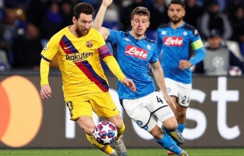 Link xem trực tiếp Barcelona vs Napoli (Cup C1 Châu Âu), 2h ngày 9/8