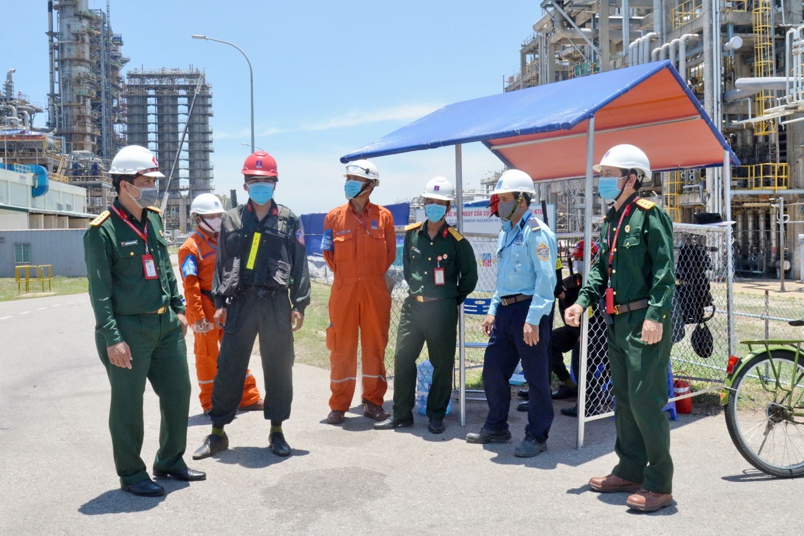 Hội Cựu chiến binh BSR với công tác an ninh, an toàn BDTT lần 4 NMLD Dung Quất Hội Cựu chiến binh BSR với công tác an ninh, an toàn BDTT lần 4 NMLD Dung Quất