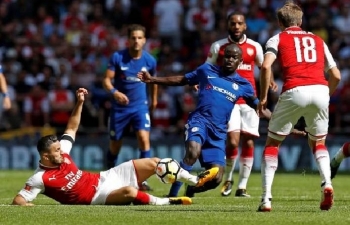 Link xem trực tiếp Arsenal vs Chelsea (Ngoại hạng Anh), 22h30 ngày 22/8