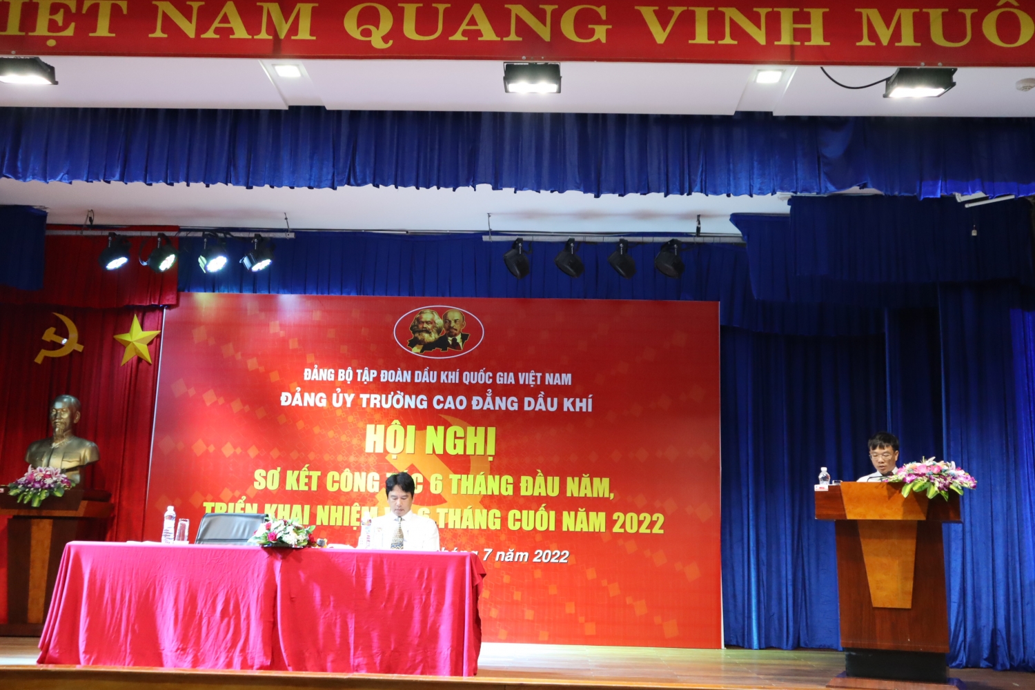 Đảng bộ PVMTC tổ chức Hội nghị sơ kết công tác đảng 6 tháng đầu năm và triển khai nhiệm vụ 6 tháng cuối năm 2022