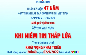 Phát sóng phim tài liệu "Khi niềm tin thắp lửa"