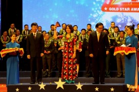 OceanBank lọt vào TOP 100 giải thưởng Sao Vàng đất Việt 2013