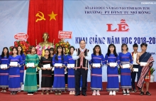 thu tuong va cac pho thu tuong du le khai giang nam hoc moi