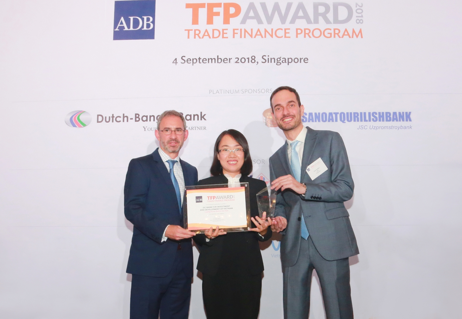 bidv doi tac hang dau cua adb tai viet nam