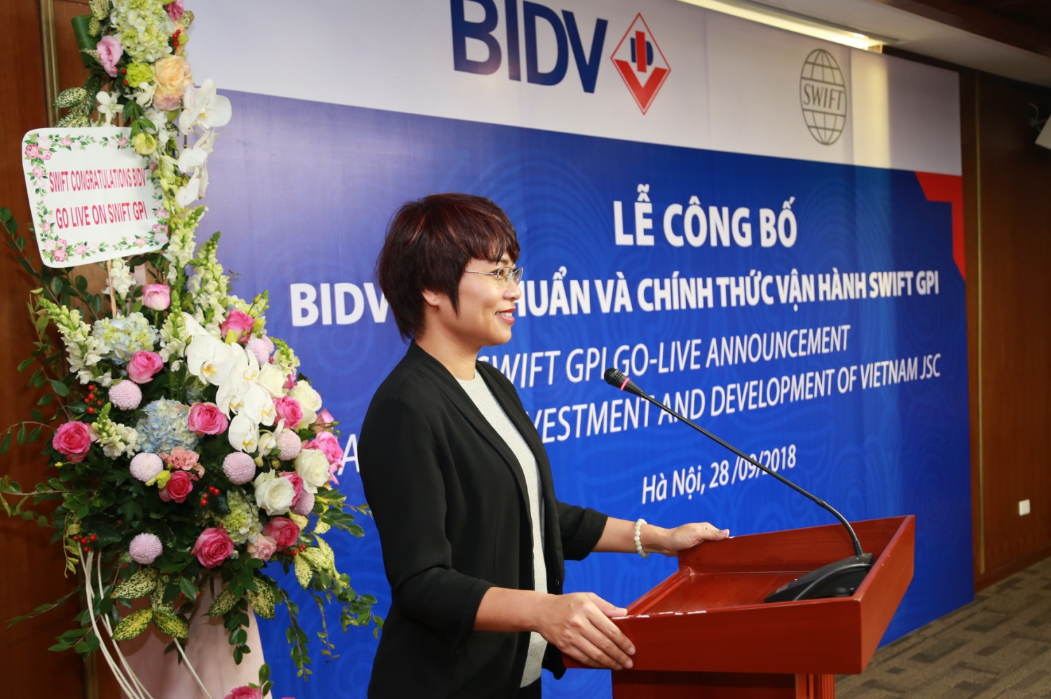 BIDV đạt chuẩn và chính thức vận hành SWIFT gpi