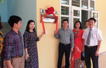 Lọc hóa dầu Bình Sơn góp phần mang con chữ đến vùng núi cao Lạng Sơn