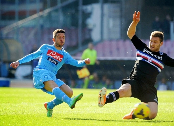 Xem trực tiếp Napoli vs Sampdoria ở đâu?