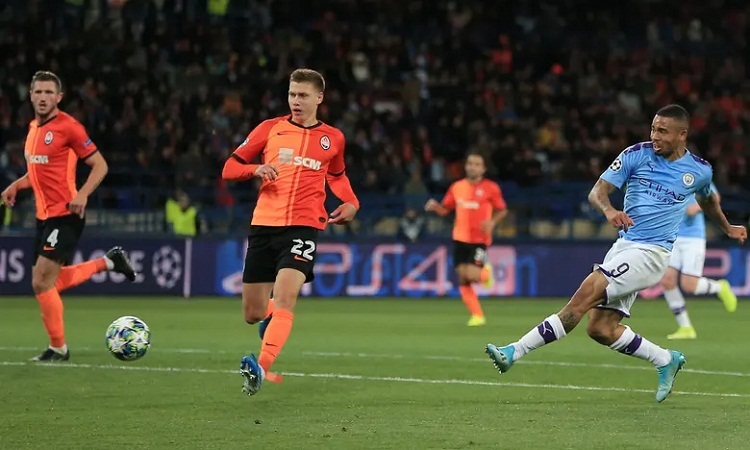 Man City thắng 3-0 trên sân Shakhtar Donetsk