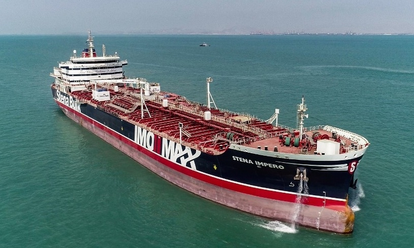 Tàu dầu Anh đến UAE