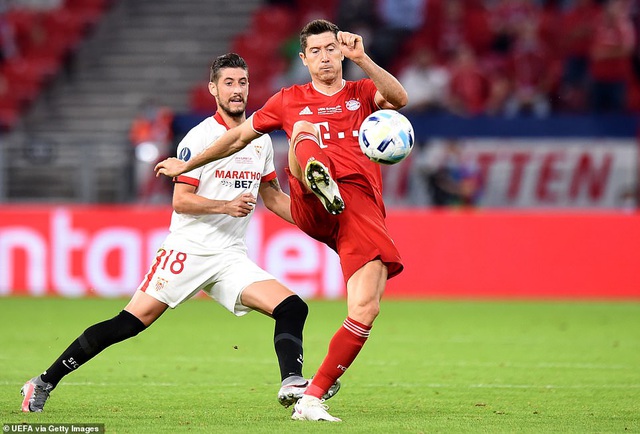 Ngược dòng hạ Sevilla, Bayern Munich giành Siêu Cup châu Âu - 2