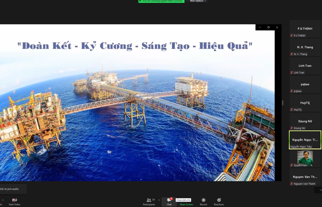 Thực hiện hiệu quả phương châm hành động "Đoàn Kết – Kỷ Cương – Sáng Tạo – Hiệu Quả" thì mọi nhiệm vụ của tổ chức đều có thể hoàn thành