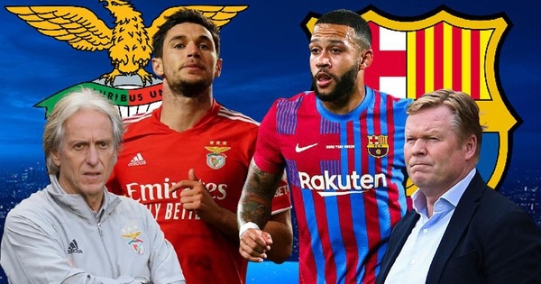 Link xem trực tiếp Benfica vs Barcelona (Cup C1 Châu Âu), 2h ngày 30/9