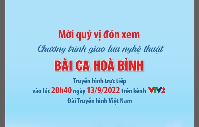 [PetroTimesMedia] Đón xem Chương trình giao lưu nghệ thuật "Bài ca Hoà Bình"