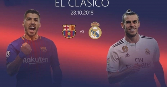 Trực tiếp bóng đá Barcelona vs Real Madrid (Vòng 10 La Liga 2018/2019) truc tiep bong da barcelona vs real madrid vong 10 la liga 20182019