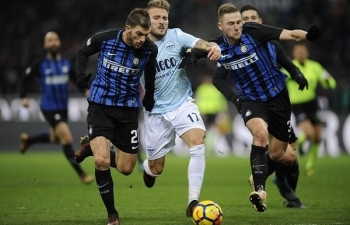 Link xem trực tiếp bóng đá Lazio vs Inter Milan, 2h30 ngày 30/10