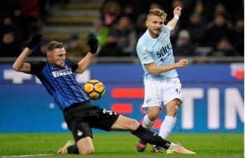 Trực tiếp bóng đá Lazio vs Inter Milan (Vòng 10 SERIE A 2018/2019), 2h30 ngày 30/10