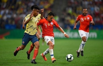 Link xem trực tiếp Colombia vs Chile (Giao hữu), 23h ngày 12/10
