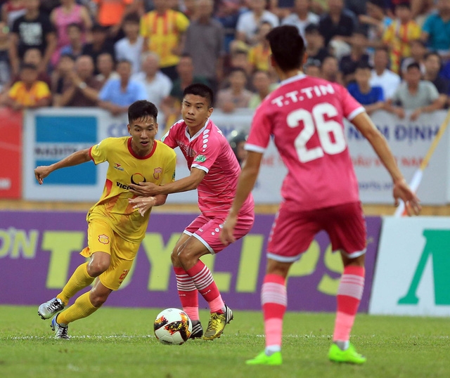 Link xem trực tiếp Sài Gòn FC vs Nam Định (V-League 2019), 17h ngày 23/10