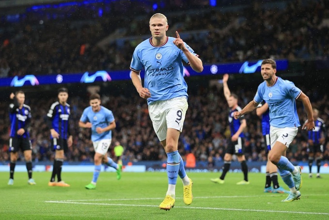 Haaland lập cú đúp, Man City vùi dập FC Copenhagen - 2