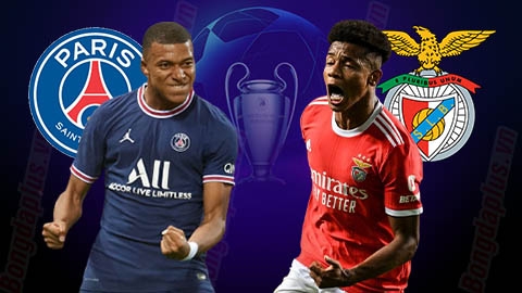 Link xem trực tiếp PSG vs Benfica (Cup C1 Châu Âu), 2h ngày 12/10