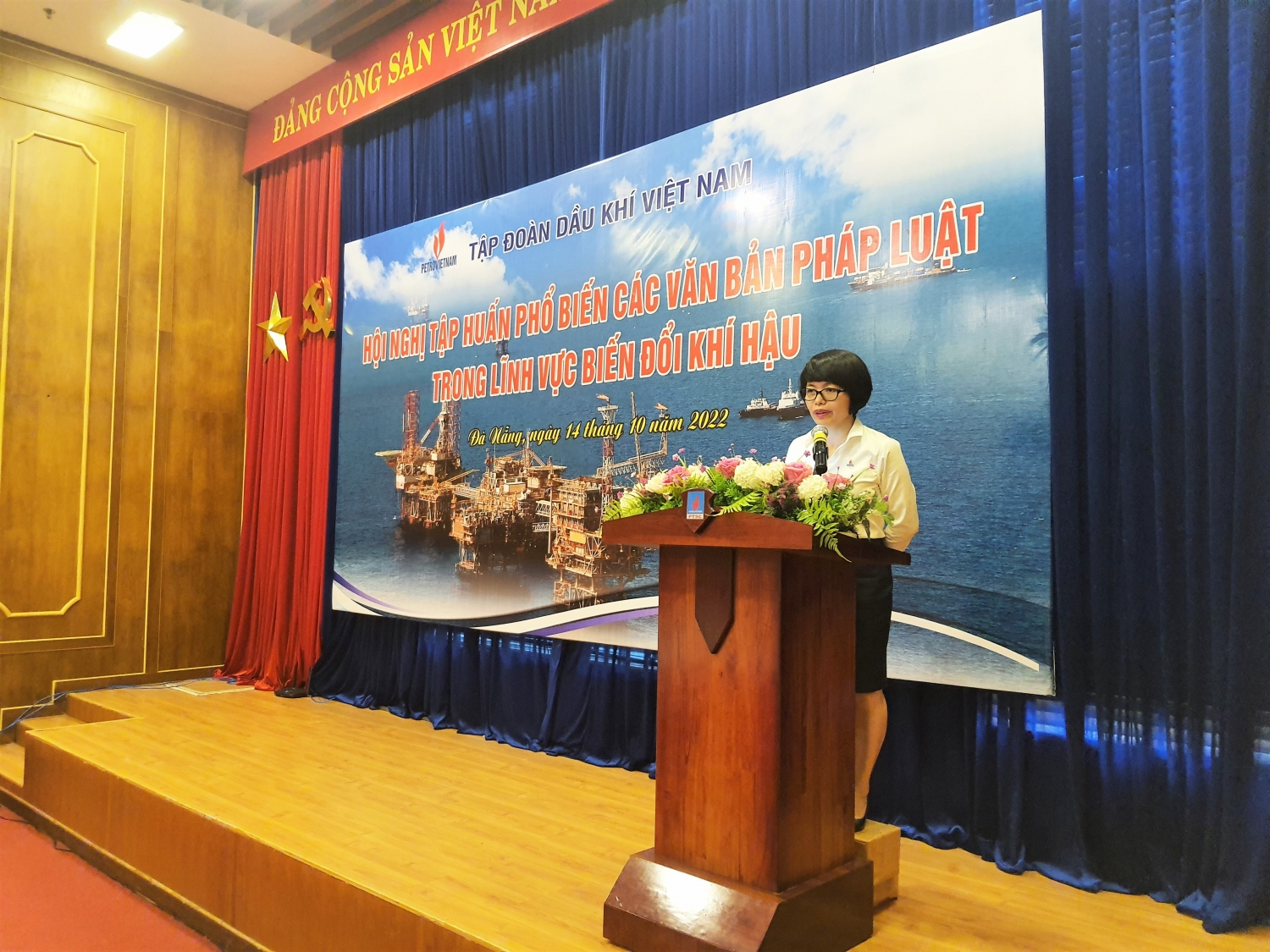 Petrovietnam tổ chức Hội nghị tập huấn văn bản pháp luật trong lĩnh vực biến đổi khí hậu