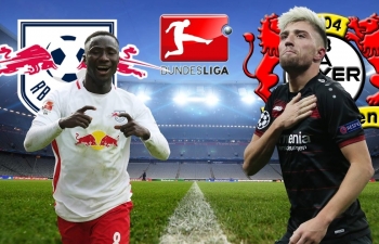 Link xem trực tiếp bóng đá RB Leipzig vs Bayer Leverkusen (VĐQG Đức), 21h30 ngày 11/11