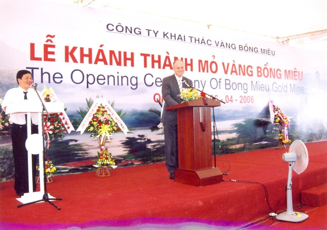 Các chủ nợ đồng ý cho Công ty vàng Bồng Miêu phá sản