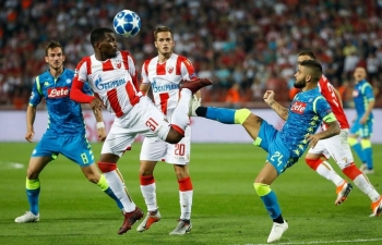 Xem trực tiếp bóng đá Napoli vs Crvena Zvezda ở đâu?