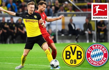 Xem trực tiếp Bayern vs Dortmund (VĐ Đức), 0h30 ngày 10/11