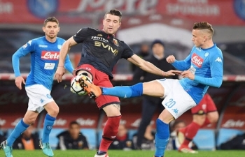 Xem trực tiếp Napoli vs Genoa ở đâu?