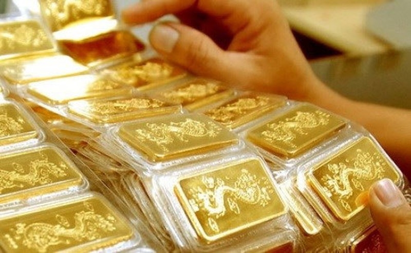 Giá vàng SJC đồng loạt tăng nhẹ