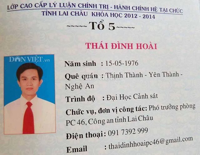 tuoc danh hieu cong an nhan dan thuong ta dung bang gia o lai chau
