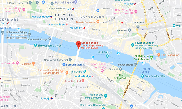 Đâm dao ở trung tâm London