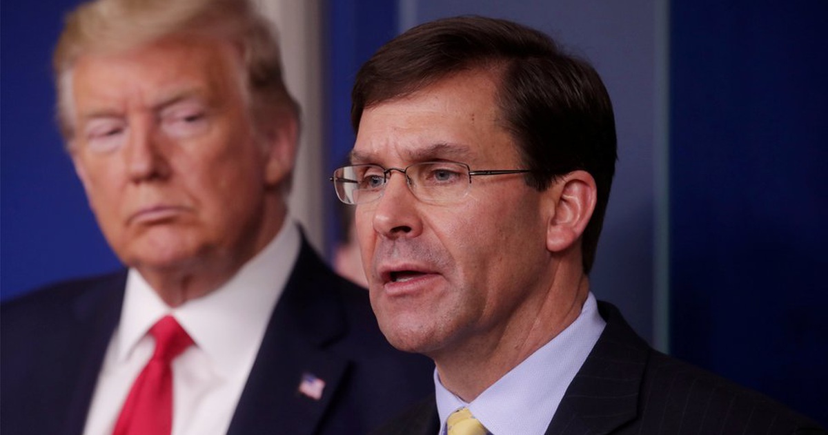 Ông Trump sa thải Bộ trưởng Quốc phòng
