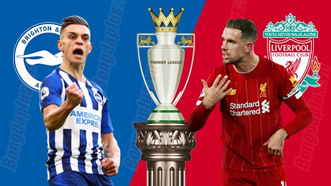 Kênh xem trực tiếp Brighton vs Liverpool, vòng 10 Ngoại hạng Anh 2020-2021