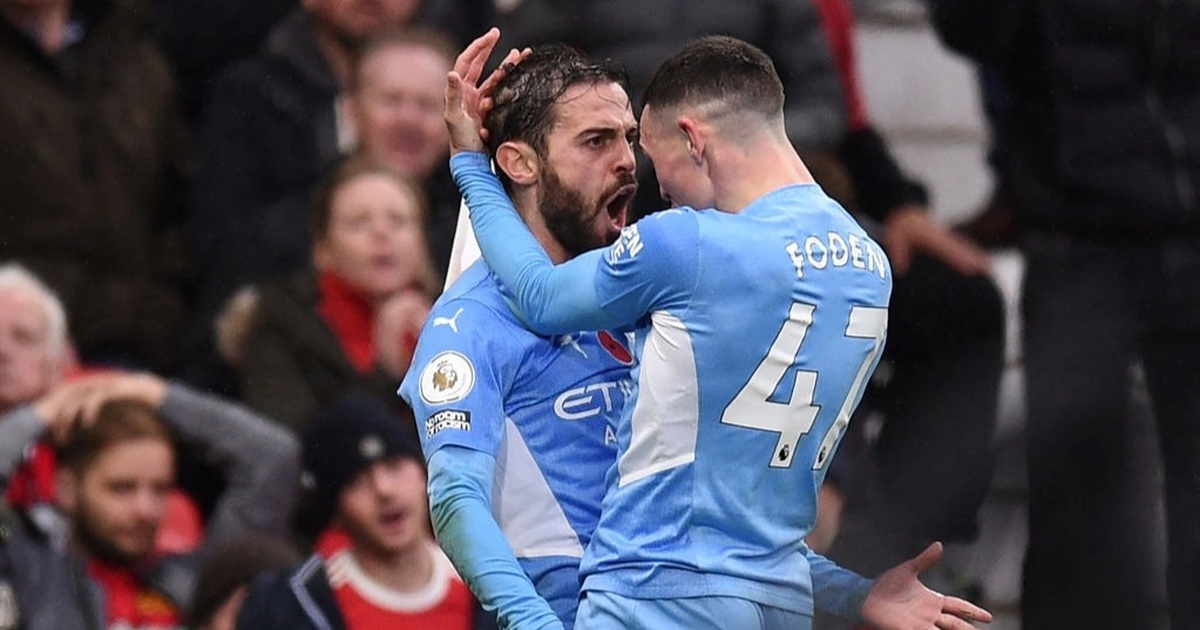 HLV Guardiola:"Trận đấu hay, Man City xứng đáng thắng Man Utd"