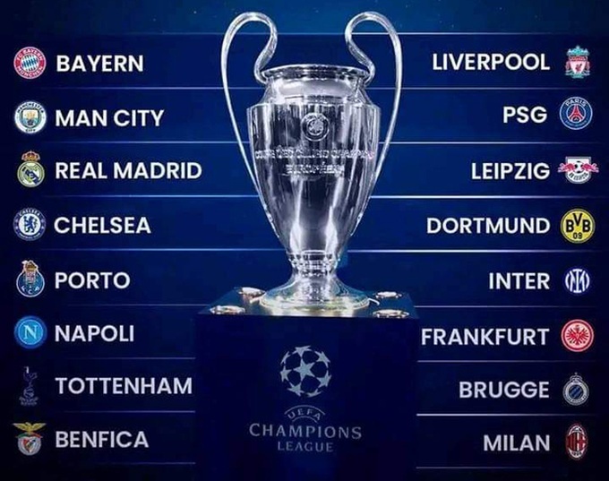 Liverpool gặp Real Madrid, PSG đối đầu Bayern Munich tại vòng 1/8 Champions League - 3