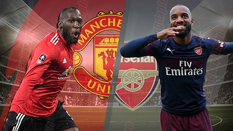 Trực tiếp bóng đá Man Utd vs Arsenal (Vòng 15 Ngoại hạng Anh)
