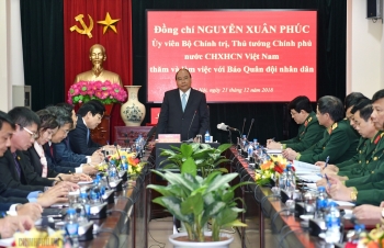 Thủ tướng thăm Báo Quân đội nhân dân