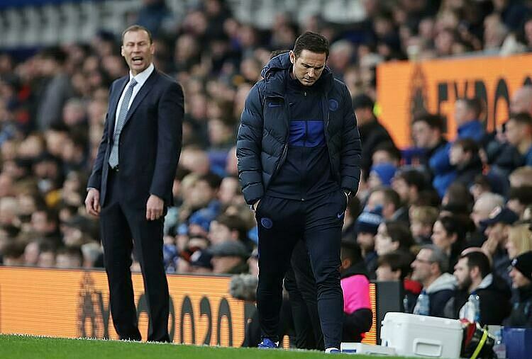Chelsea thua 1-3 trên sân Everton