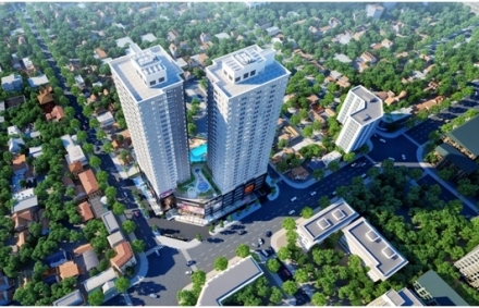 Căn hộ cao cấp tại Thanh Xuân ứng dụng công nghệ thi công tường chịu lực